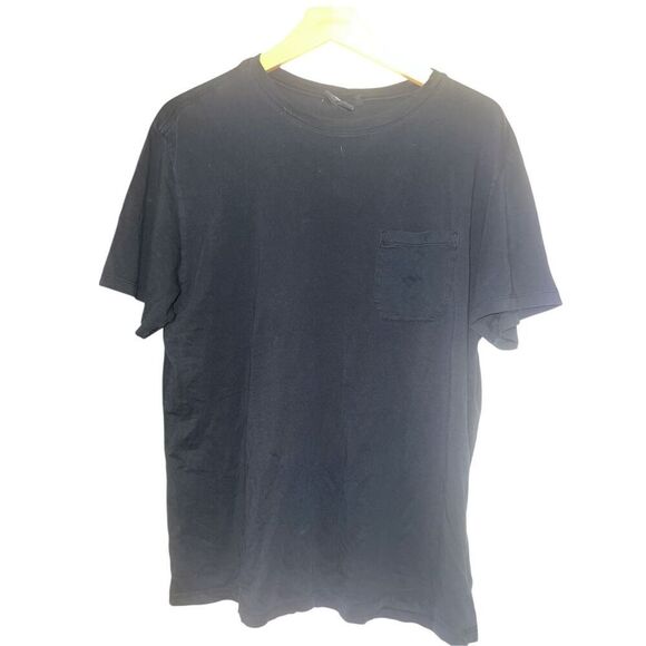 ✨Richer Poorer Crew Pocket Black Sz Medium Tee✨ - Picture 4 of 8